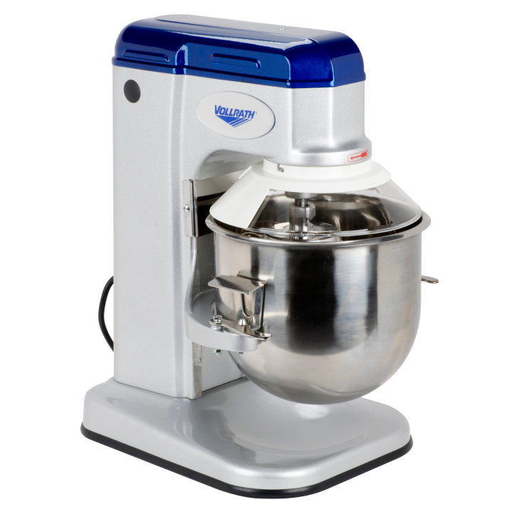 Vollrath 10 QT Commercial Countertop Mixer - 120V Electric Stand Mixer for Baking, Dough Kneading & Food Preparation - Perfect for Bakeries, Restaurants & Home Kitchens
