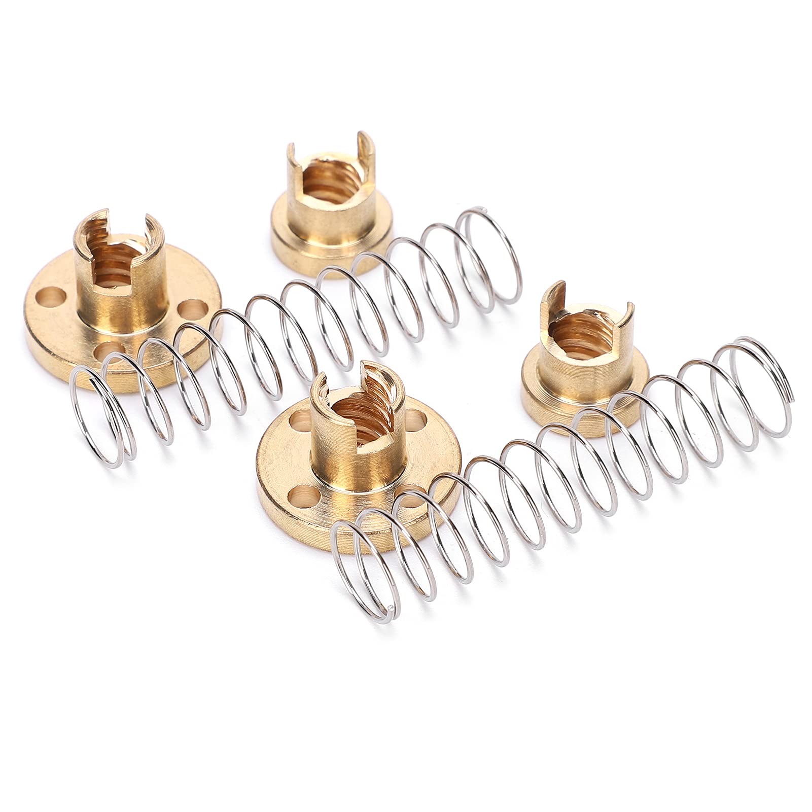 T8 Anti-Backlash Spring Nut - Precision Replacement for CNC Rolling Mills & 3D Printers | Household DIY & Industrial Use