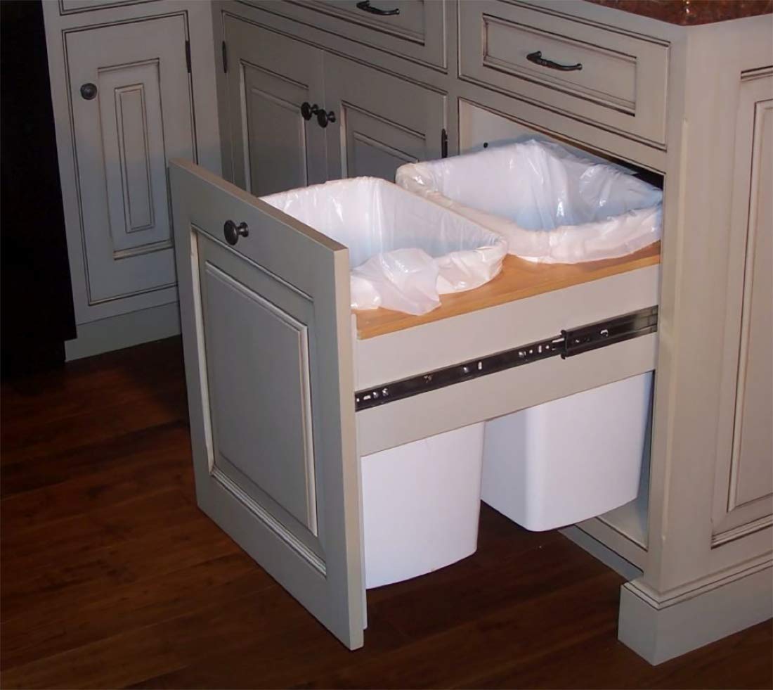 8 Gallon Medium Trash Bags - White Kitchen Garbage Bags, Plastic Wastebasket Liners for Home & Office Bins (220 Count) - Perfect for Kitchen, Bathroom, Office & Outdoor Waste Disposal