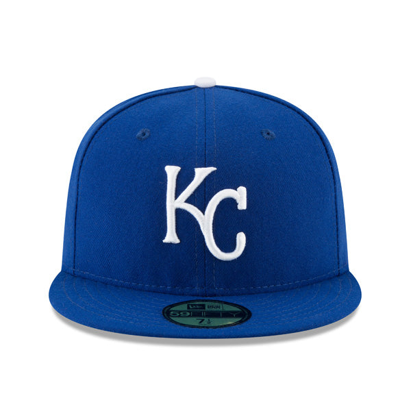 Kansas City Royals New Era Authentic Collection 59Fifty MLB Fitted Hat - Official On-Field Game Cap for Baseball Fans & Sports Enthusiasts
