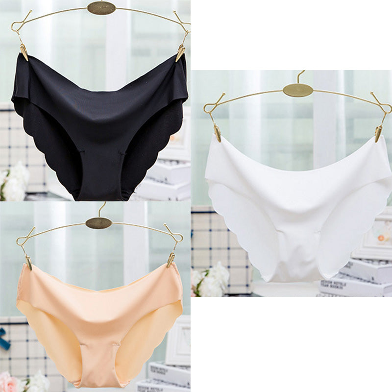 Seamless Ultra Thin Women's Underwear - Comfortable & Breathable Panties for Everyday Wear, Yoga & Workout