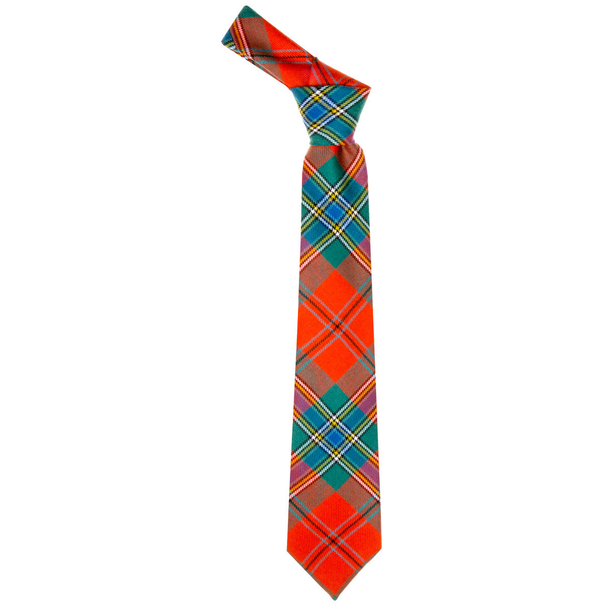 MacLean of Duart Ancient Tartan Tie - Premium Scottish Clan Necktie for Men | Perfect for Weddings, Formal Events & Highland Gatherings