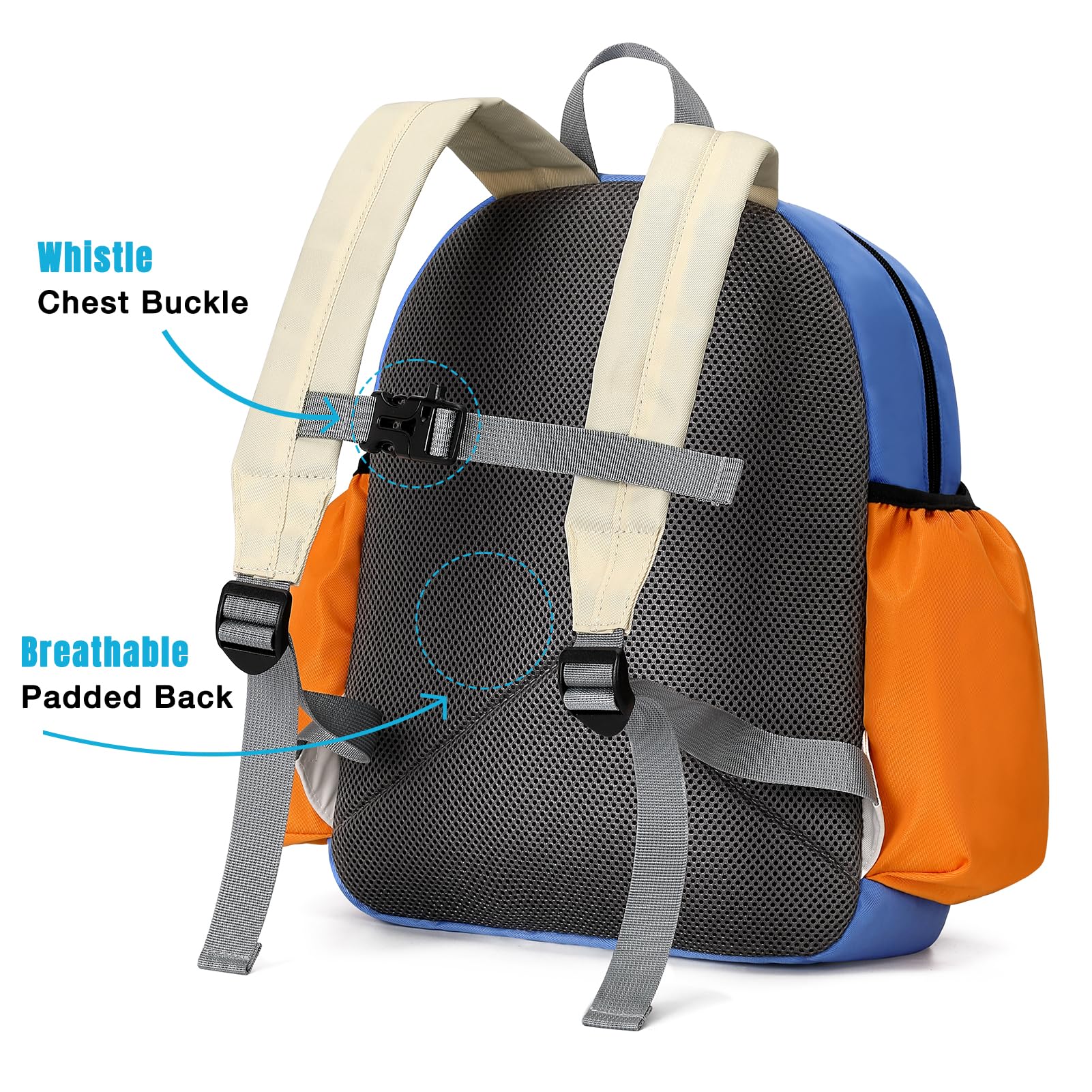 STEAMEDBUN 15 Inch Kids Backpack for Boys Ages 4-6 - Durable Elementary School Backpack for Kindergarten Boys - Perfect for School, Travel & Daily Use