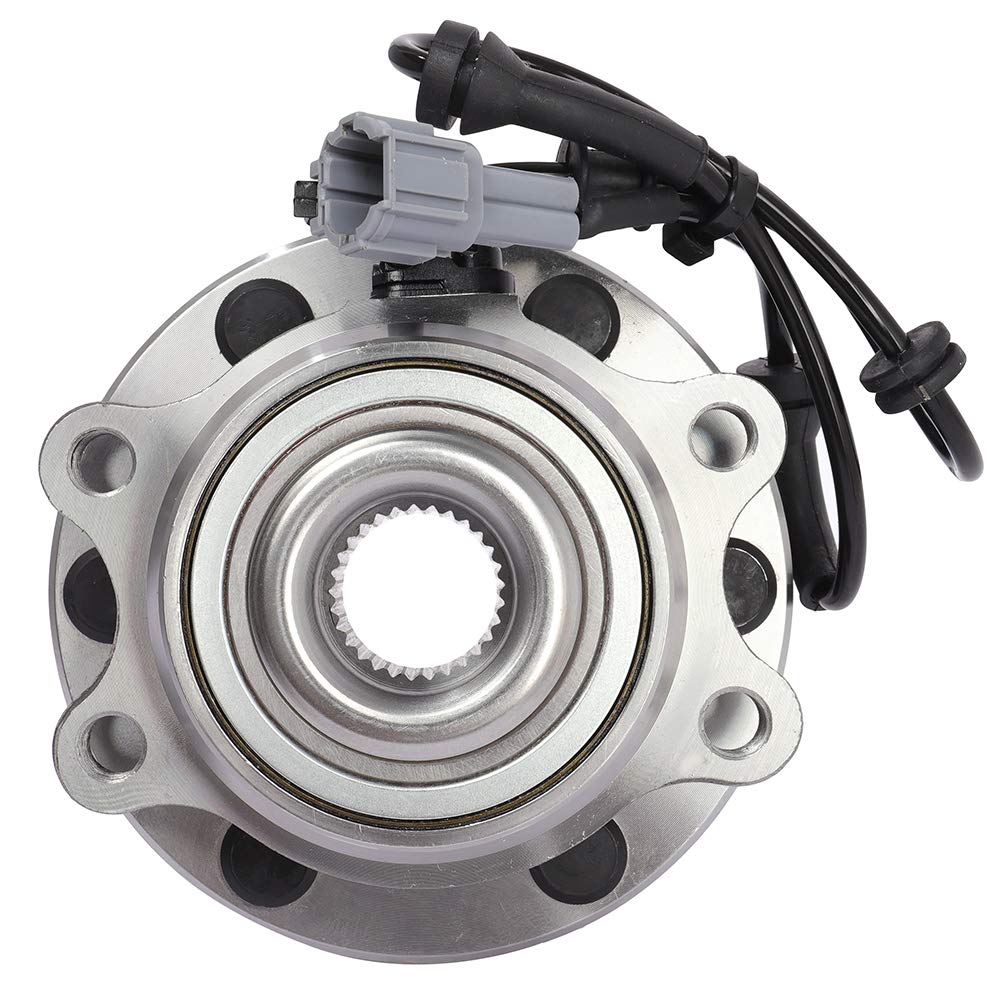 515065 Front 6 Lugs Wheel Hub Bearing Assembly Compatible with Nissan Frontier 2005-2017 & Xterra 2005-2015 - Durable Replacement for Smooth Off-Road & Daily Driving