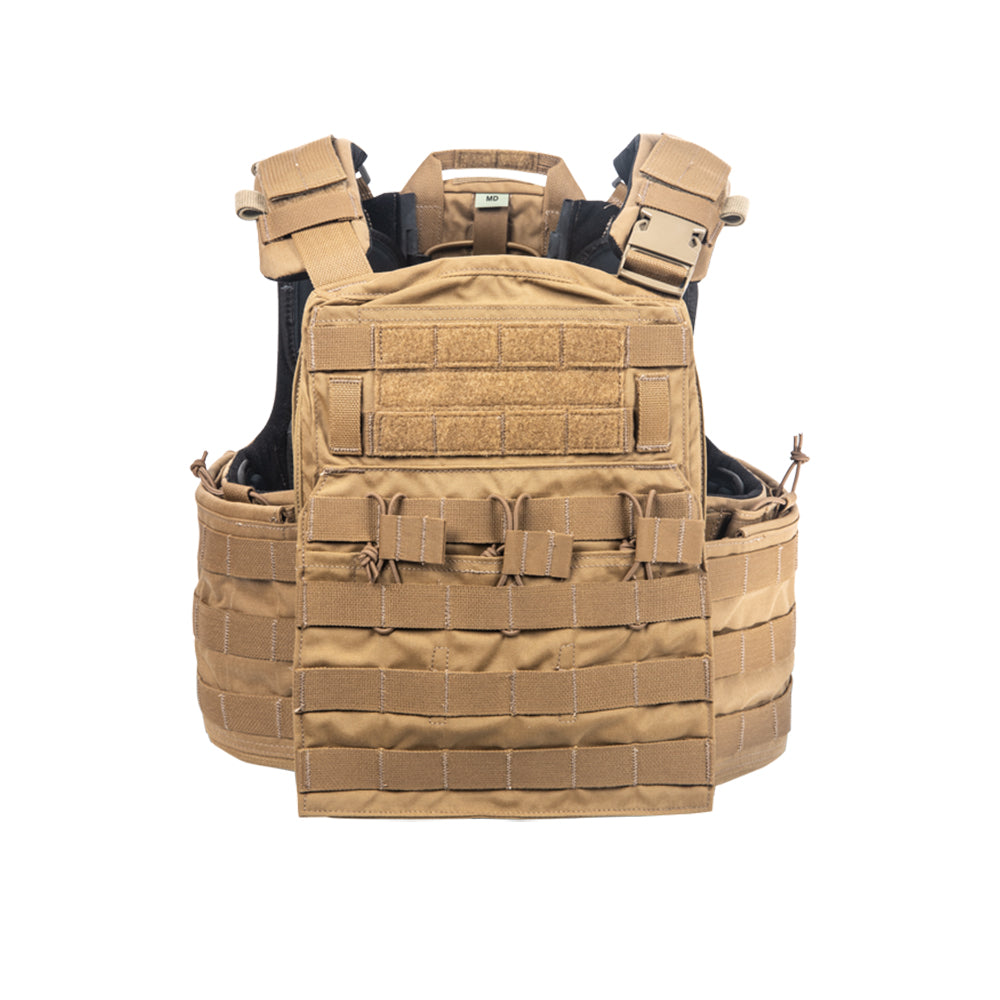 Crye CPC Tactical Plate Carrier with Doffing System - Military Vest with Magazine, Radio & Admin Pouches for Combat, Airsoft & Outdoor Activities
