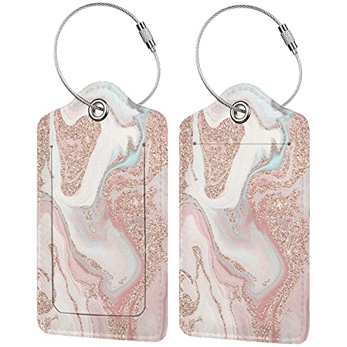 Rose Gold Glitter Coral Gray Pastel Marble
