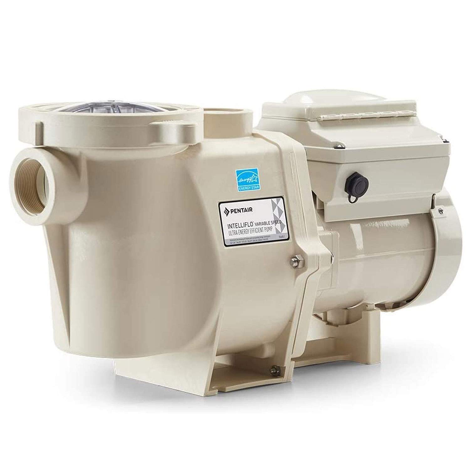 **Pentair EC-011057 IntelliFlo VS+SVRS 3HP Variable Speed Pool Pump - Energy Efficient, Quiet Operation for Inground Pools & Spas**
