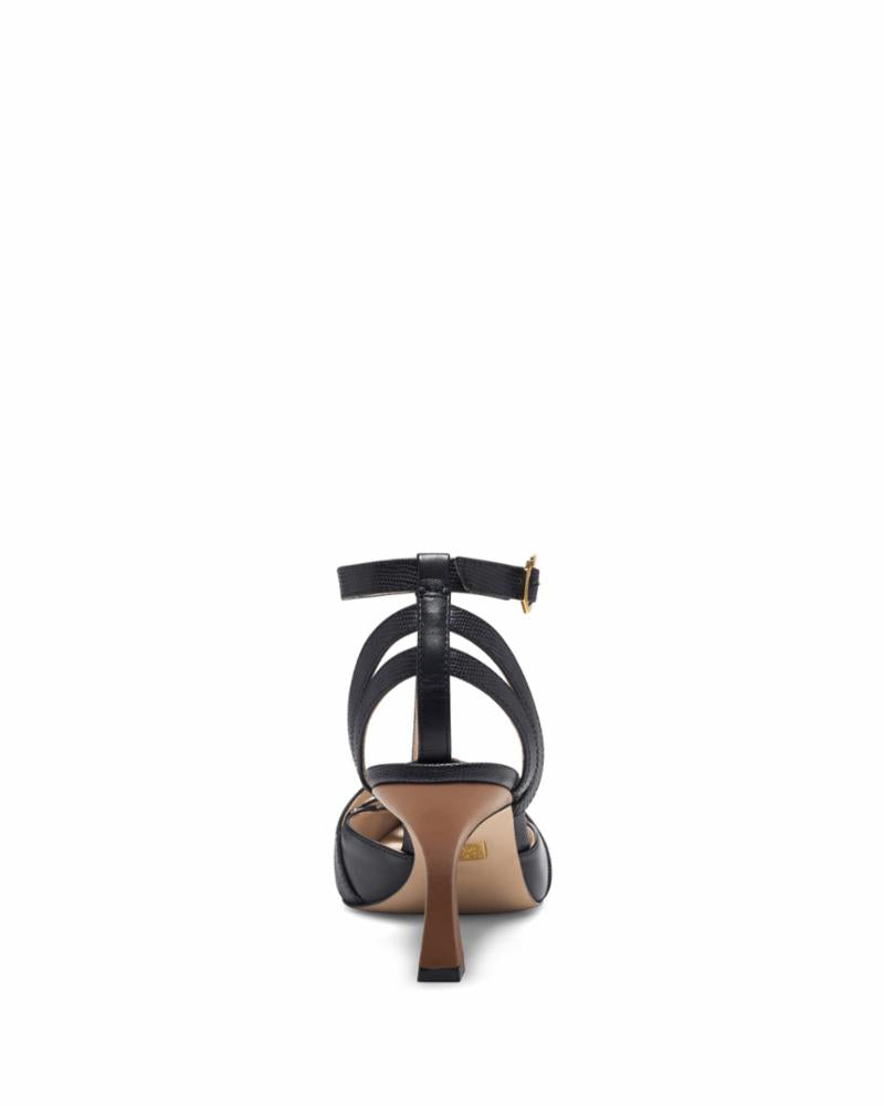 Louise Et Cie Women's Lakma Black Leather Ankle Boots - Stylish & Comfortable Winter Boots for Women | Perfect for Office, Casual Outfits & Date Nights