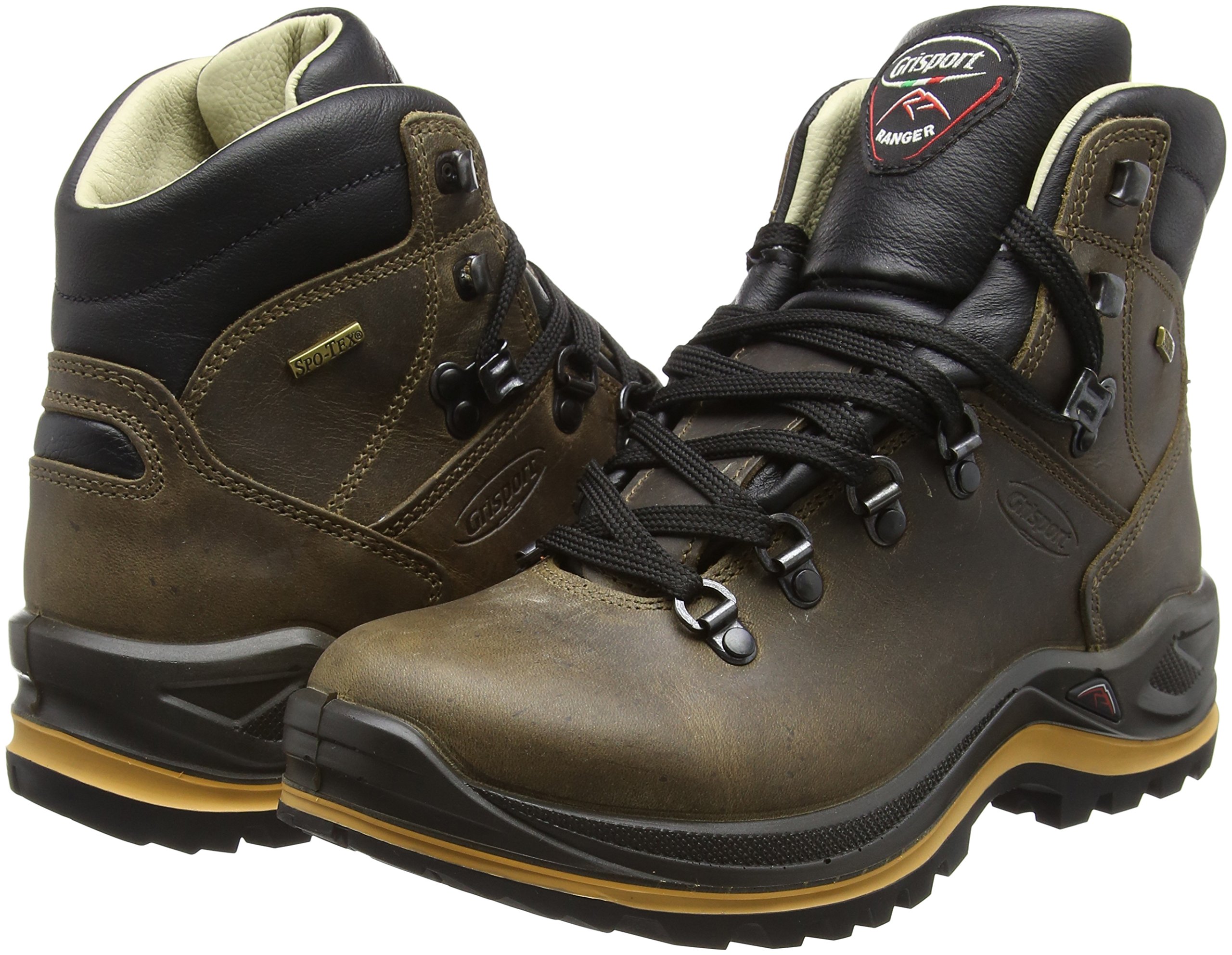 Grisport Unisex Aztec High Rise Hiking Boots for Men & Women - Waterproof Outdoor Trekking Shoes for Mountain Climbing & Trail Walking