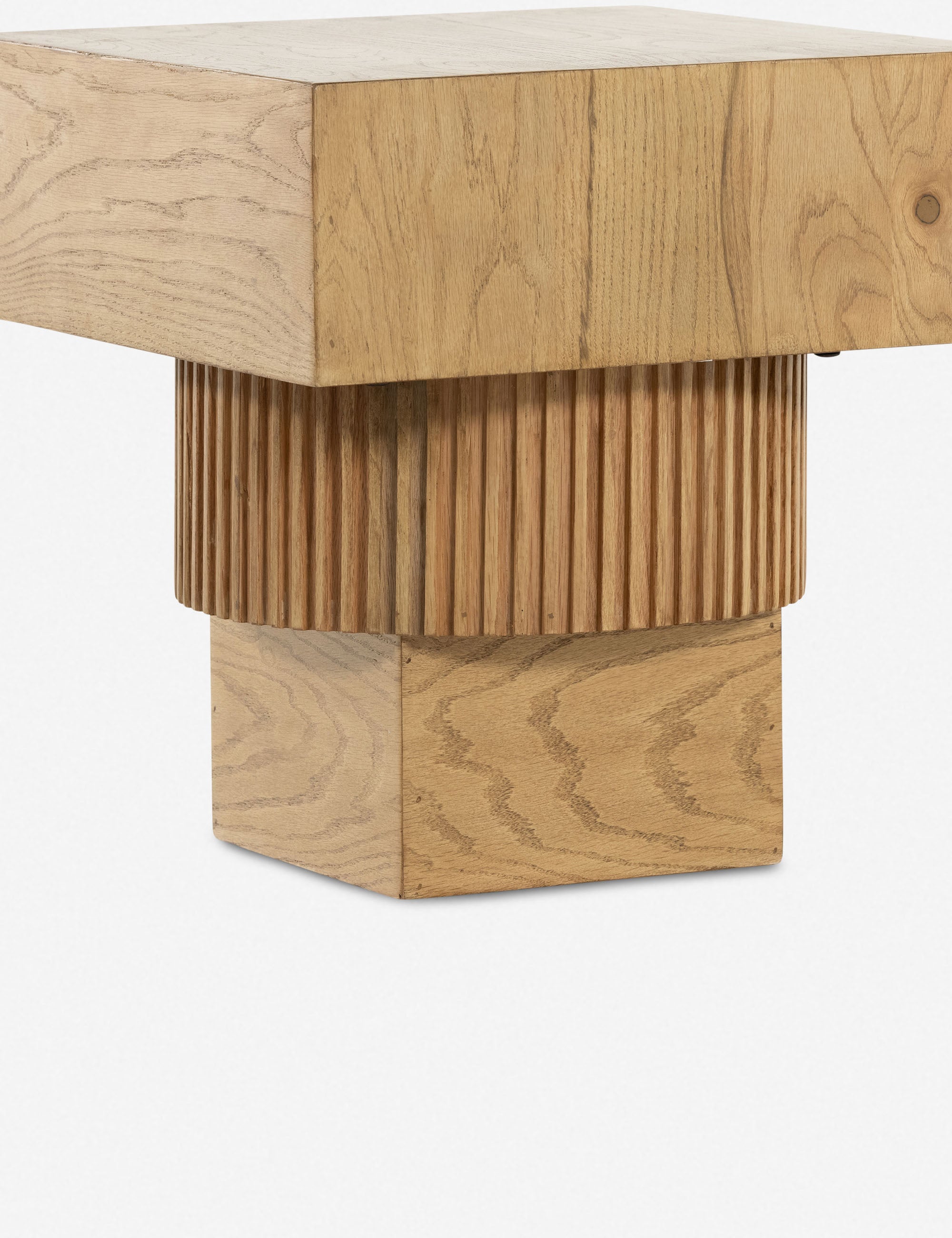Modern Wooden Culver Side Table - Nightstand, End Table, or Living Room Accent - Perfect for Bedroom, Office, or Small Spaces