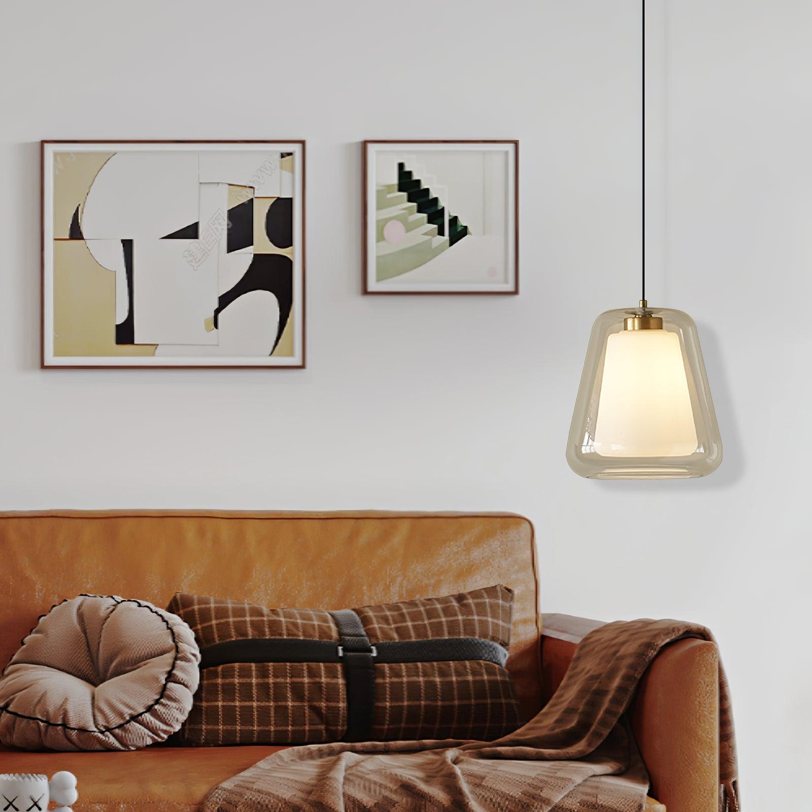 Lucinda Pendant Light - Modern Hanging Chandelier for Kitchen Island, Dining Room & Bedroom | Dimmable LED Ceiling Fixture with Adjustable Height
