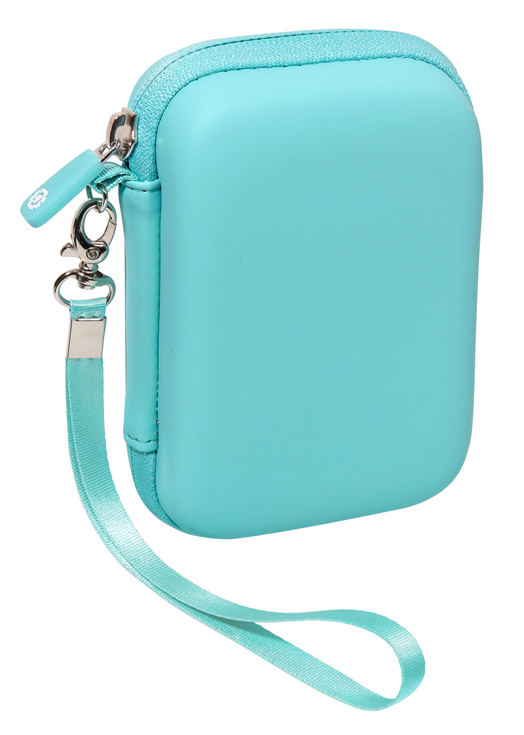 GETGEAR Protective Case for Canon IVY Mini CLIQ, CLIQ+, CLIQ 2, CLIQ+2 & Kodak Mini Shot 2/3 Instant Camera Printers - Also Fits HP Sprocket 1st/2nd Gen (Mint Green) - Durable Cover for Travel, Parties & Photo Printing On-The-Go