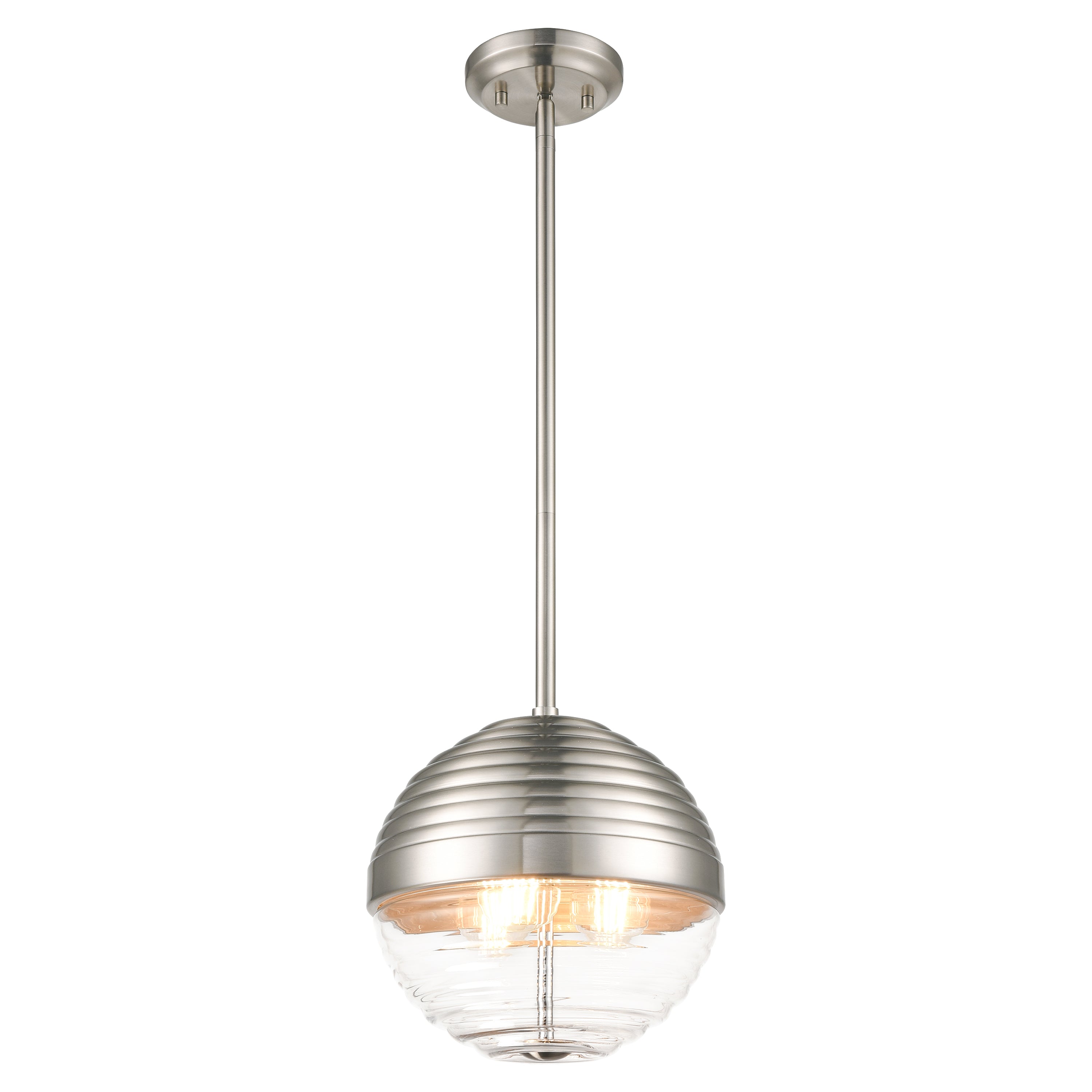 Bea Pendant Light - Modern Hanging Ceiling Lamp for Kitchen Island, Dining Room & Bedroom - Adjustable Height, Vintage Industrial Style Lighting Fixture