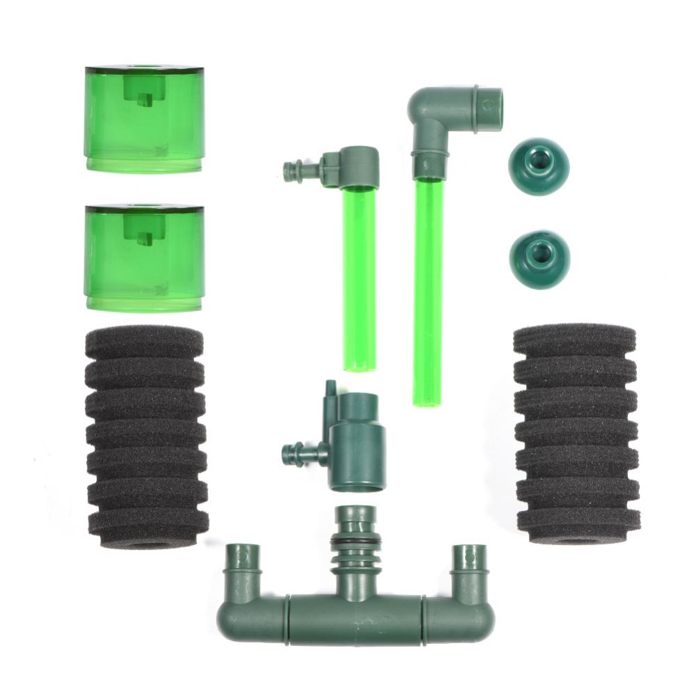 QANVEE Bio Sponge Filter & Sponge Replacements for Aquariums (QS100A/QS200A) - Ideal for Fish Tanks, Shrimp Tanks & Aquatic Plant Setups