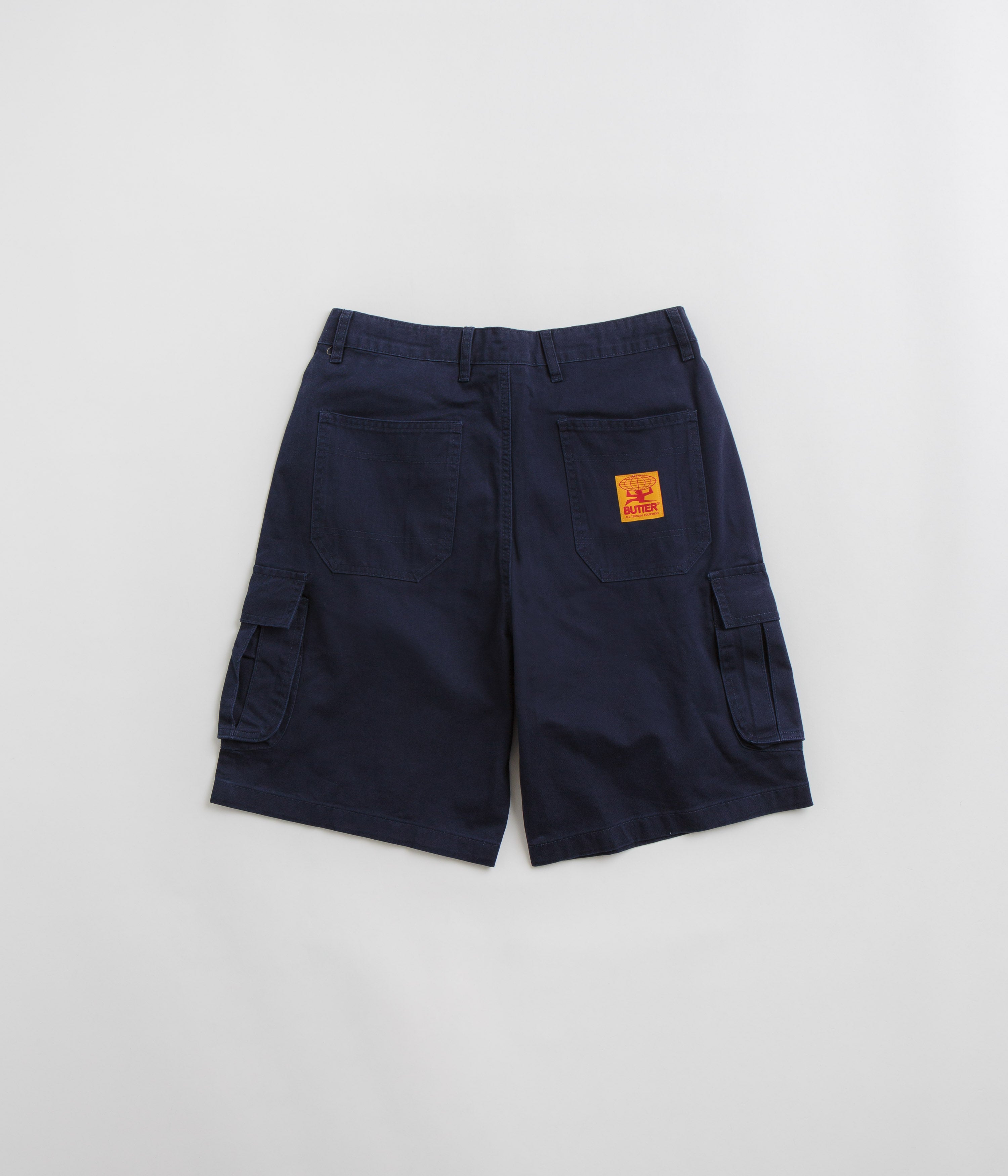Butter Goods Men's Field Cargo Shorts - Navy Blue Outdoor Workwear for Hiking, Camping & Casual Wear
