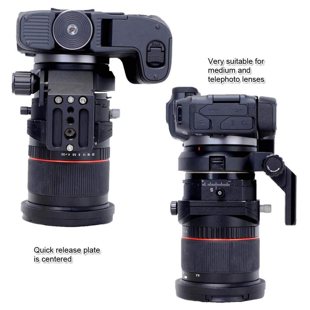 Canon EF to EOS R Mount Adapter Ring with Arca-Swiss Quick Release Plate - iShoot Lens Collar Tripod Mount for DSLR Cameras | Perfect for Landscape, Portrait & Studio Photography
