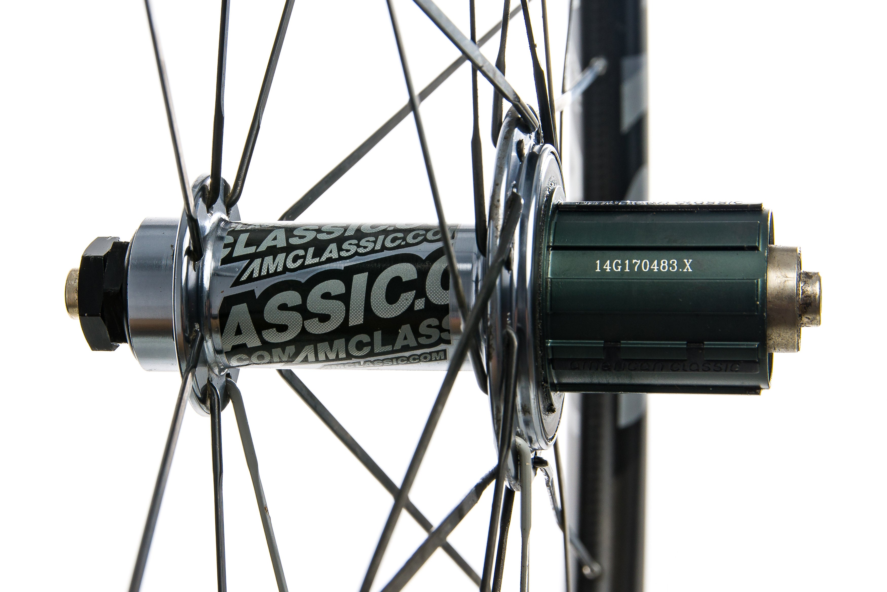 American Classic Carbon 40 Clincher 700c Wheelset - Lightweight Road Bike Wheels for Racing & Training - Perfect for Road Cycling, Triathlons & Endurance Rides