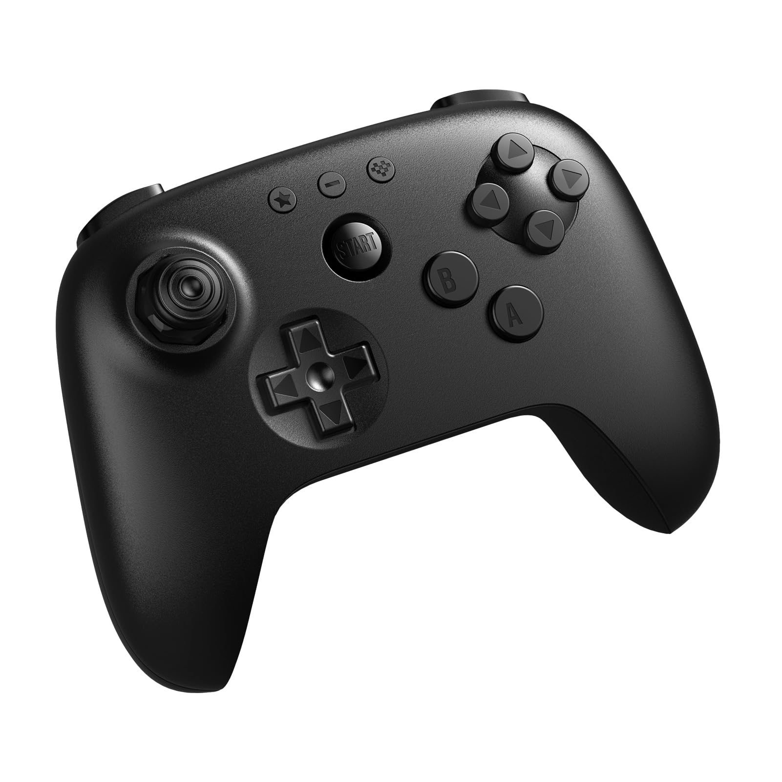 8Bitdo Bluetooth Controller for Nintendo 64, Analogue 3D, Switch, Windows & Android - Wireless Gamepad with Classic Design (Black) | Perfect for Retro Gaming, Emulation & Multi-Platform Play