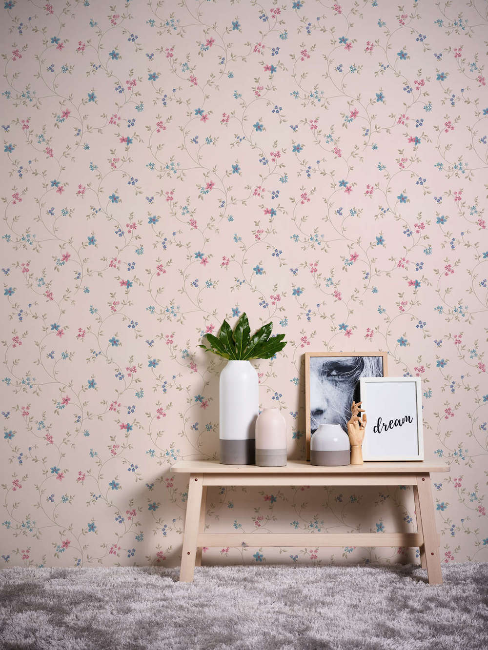 Maison Charme Floral Tendrils - Elegant Home Decor for Living Room, Bedroom & Wedding Events