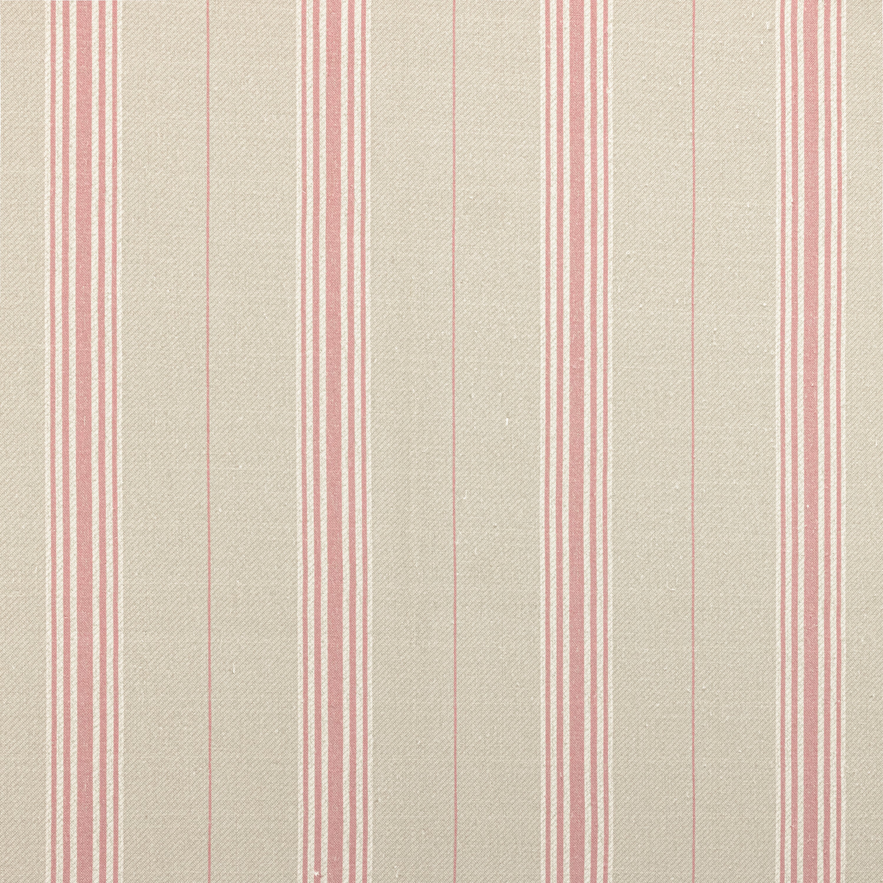 Vallon Striped Linen Tablecloth with Rose Pattern - Elegant Dining Decor for Weddings, Parties & Home Decor