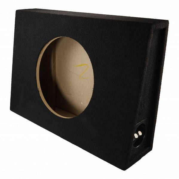 Aerpro SB10S 10-Inch Sealed Slimline Subwoofer Enclosure - Black | Compact Car Audio Bass Box for Trucks, SUVs & Custom Installations