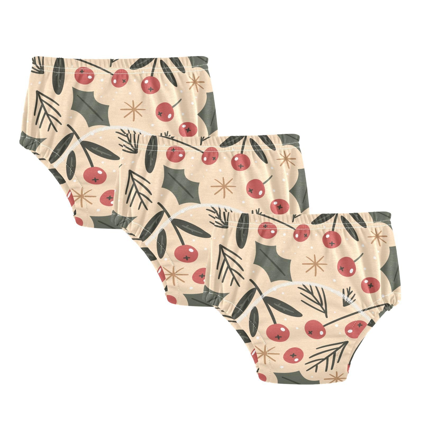 Handmade Floral Print Cotton Training Underwear for Toddlers - Reusable Bedwetting Pants for Boys & Girls - Soft & Absorbent for Nighttime Protection & Potty Training