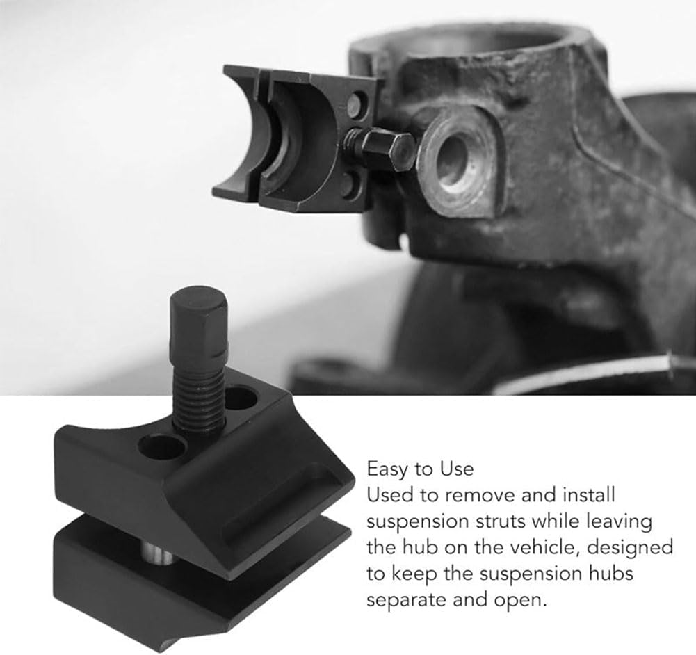 Universal Car Suspension Split Hub Steering Knuckle Spreader Tool - Professional Strut Spreader & Hub Clamp Removal Kit with Wrench for Auto Repair & Maintenance | Perfect for Mechanics & DIY Enthusiasts