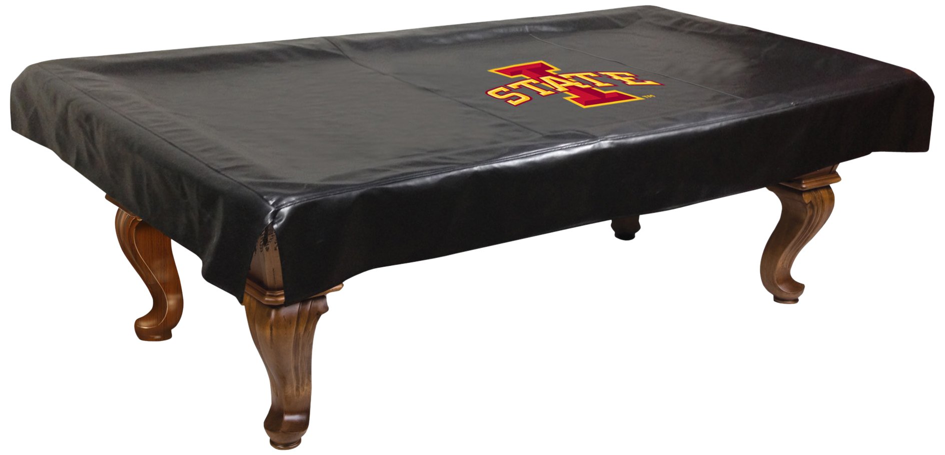 NCAA Iowa State Cyclones Waterproof Billiard Table Cover - Official College Team Design for Pool Table Protection - Perfect for Game Rooms, Sports Bars & Fan Cave Decor