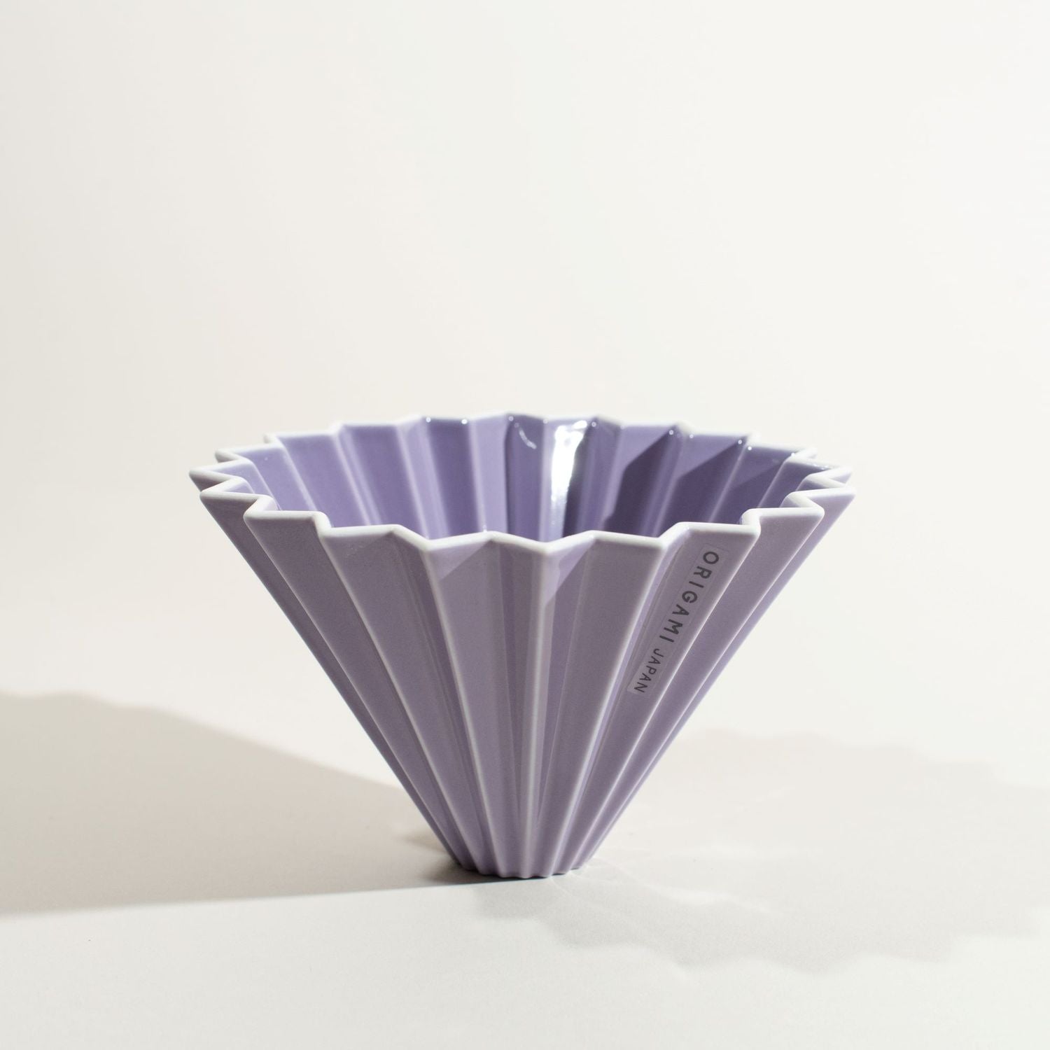 ORIGAMI Purple Coffee Dripper - Premium Pour Over Coffee Maker for Home & Office Brewing - Perfect for Specialty Coffee Lovers & Baristas