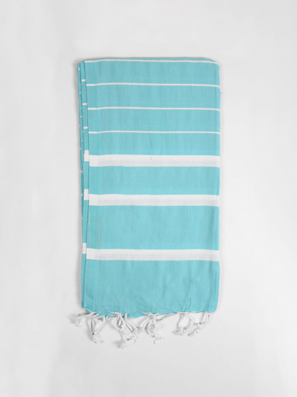 Ibiza Summer Hammam Towel - Premium Aqua Blue Turkish Beach Towel for Pool, Yoga & Travel | Quick Dry & Lightweight