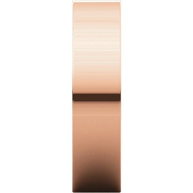 14K Gold 5mm Flat Wedding Band for Women - Elegant & Durable Ring for Bridal, Anniversary, or Everyday Wear