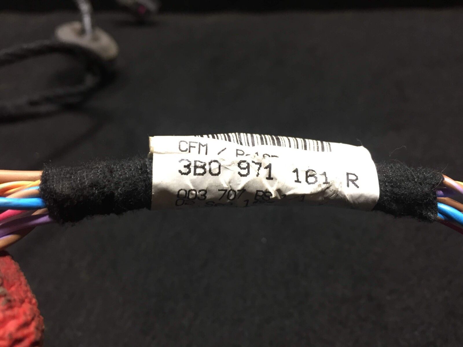 2002 2003 2004 2005 Volkswagen Passat Rear Right Passenger Side Wire Harness OEM D23 - Replacement for Electrical Wiring Repair & Maintenance