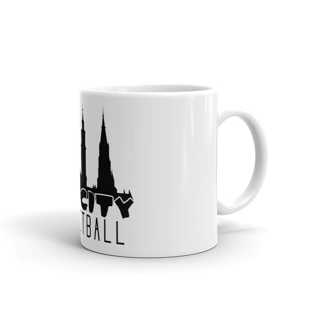 KSTBB Skyline Ceramic Coffee Mug - Insulated Travel Mug for Hot & Cold Drinks - Perfect for Office, Home, and Outdoor Use