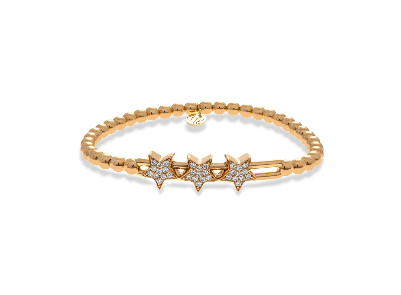 Tresor Stars Stretch Bracelet for Women - Adjustable Elastic Beaded Jewelry - Perfect for Parties, Weddings & Everyday Wear