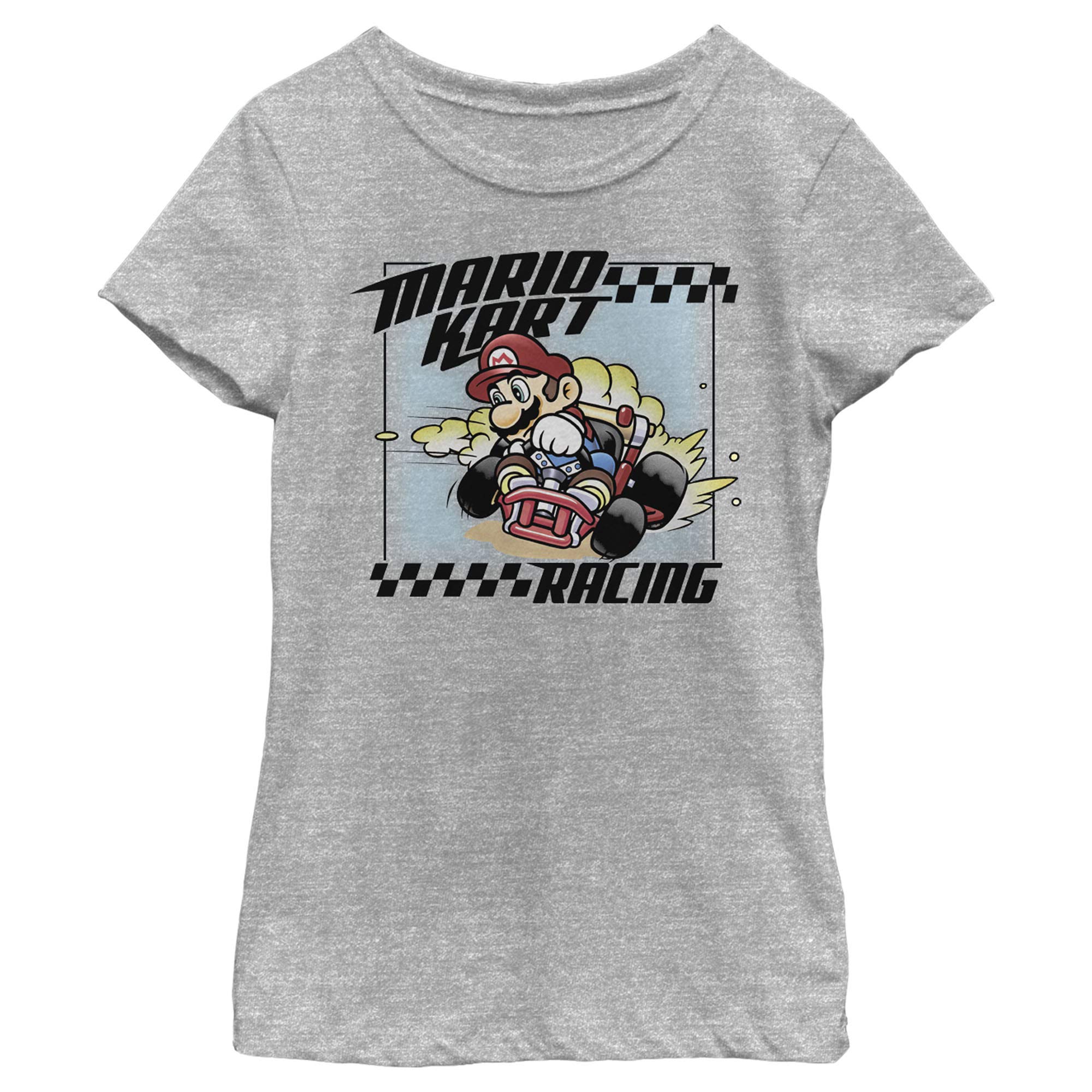 Nintendo Girls' T-Shirt - Cute Video Game Themed Cotton Tee for Kids & Teens - Perfect for Gaming Parties, Cosplay & Casual Wear