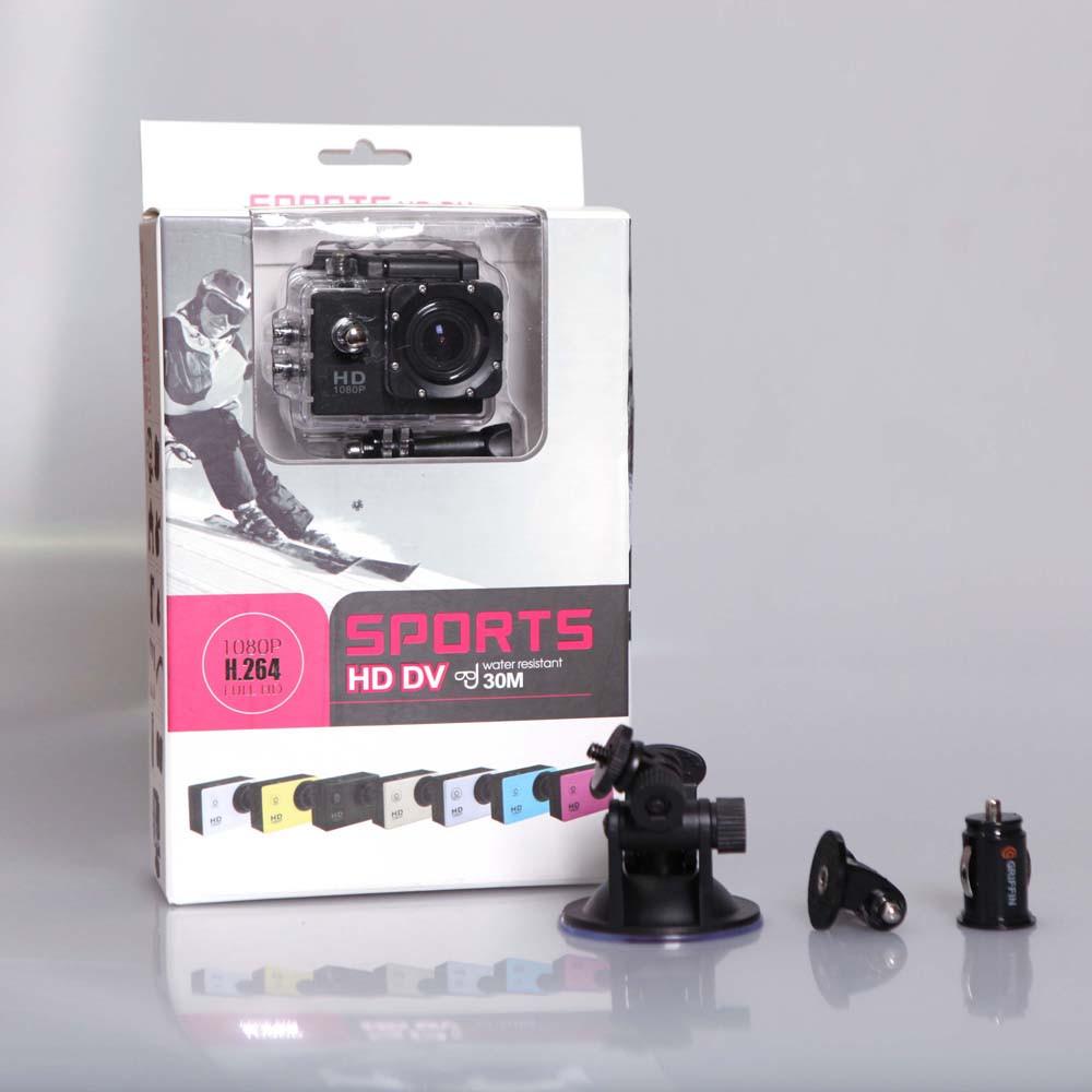 SJ5000 Waterproof Action Camera - Full HD 1080P Helmet Cam with Complete Accessory Kit for Diving, Surfing, Skiing & Extreme Sports Recording
