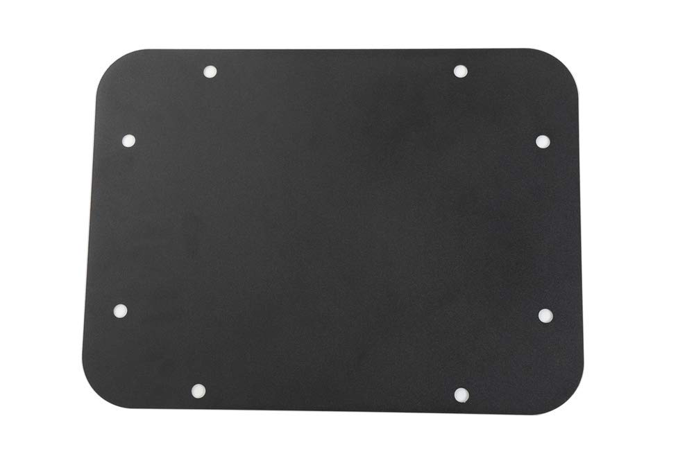 Jeep Wrangler JK JKU 2007-2018 Spare Tire Delete Plate & Tailgate Vent Cover - Durable Aluminum Tailgate Accessories for Off-Road & Daily Driving