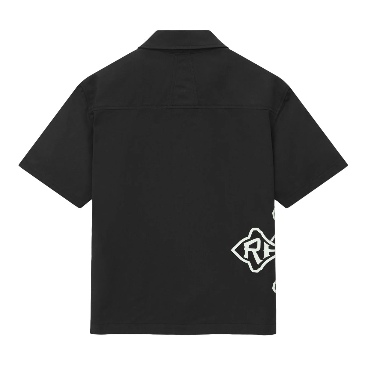 Cross Logo Snap Shirt for Men - Stylish Black Button-Up Shirt | Perfect for Casual Wear, Street Fashion & Everyday Outfits