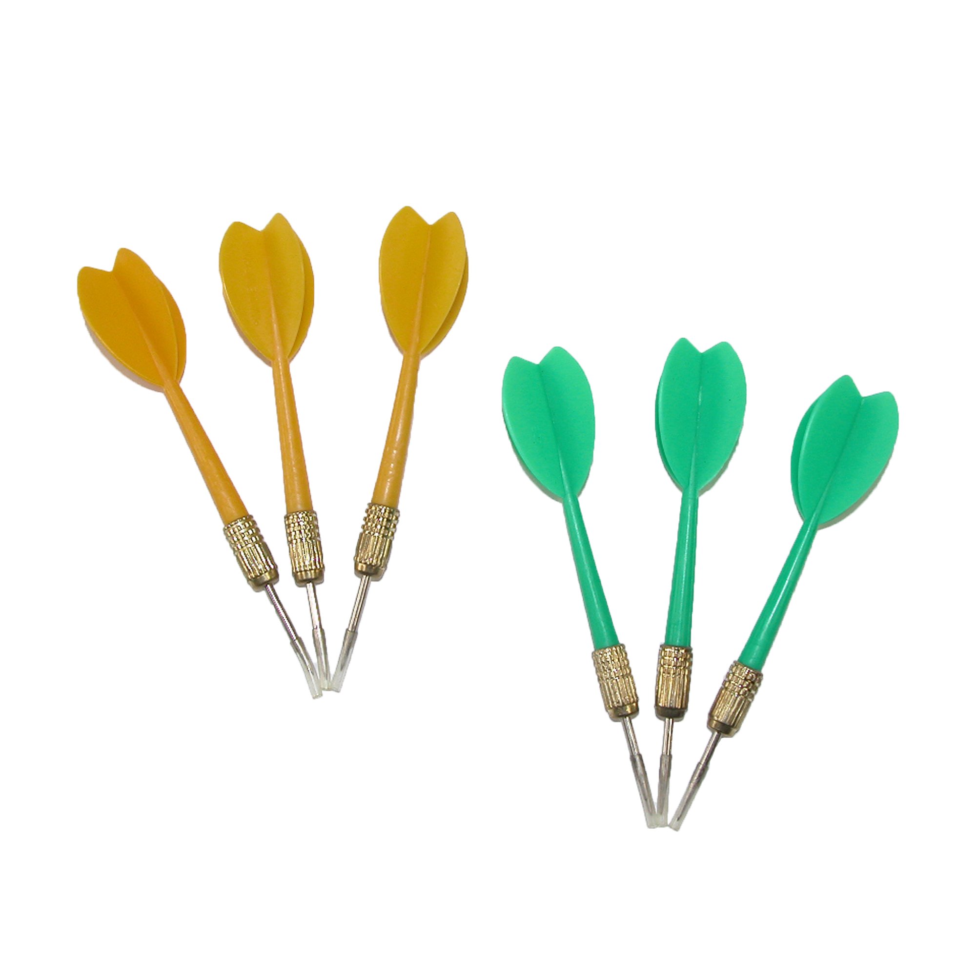Premium Bristle Dartboard Set with 6 Steel Tip Darts - Professional Tournament Quality for Home, Office, or Bar Game Room Entertainment