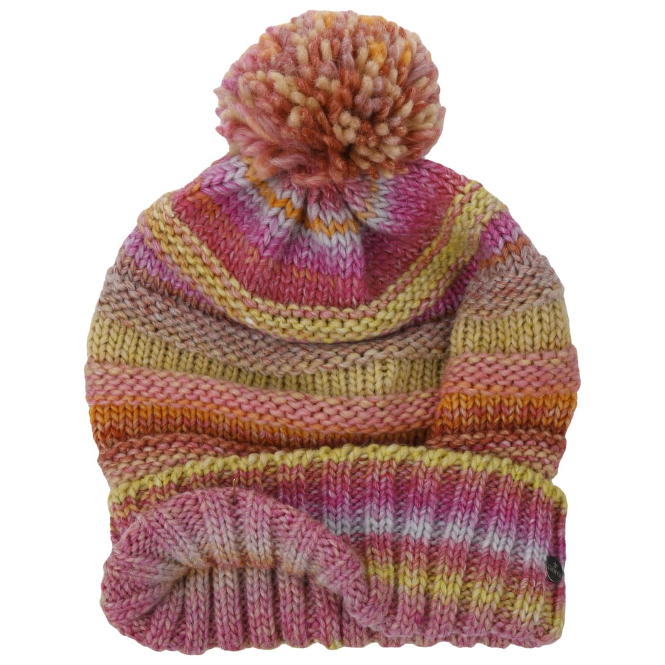 Lierys Faux Fur Pompom Beanie - Soft Winter Knit Hat for Women & Men - Cozy Cold Weather Accessory for Skiing, Snowboarding & Outdoor Activities