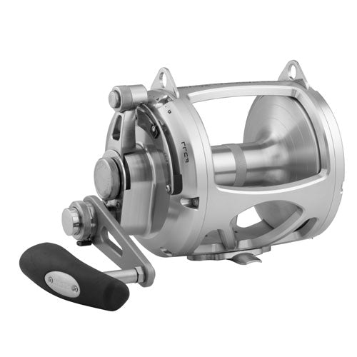 Penn International VI 2 Speed Silver Tournament Fishing Reel - Saltwater & Freshwater Fishing Gear for Offshore and Inshore Anglers
