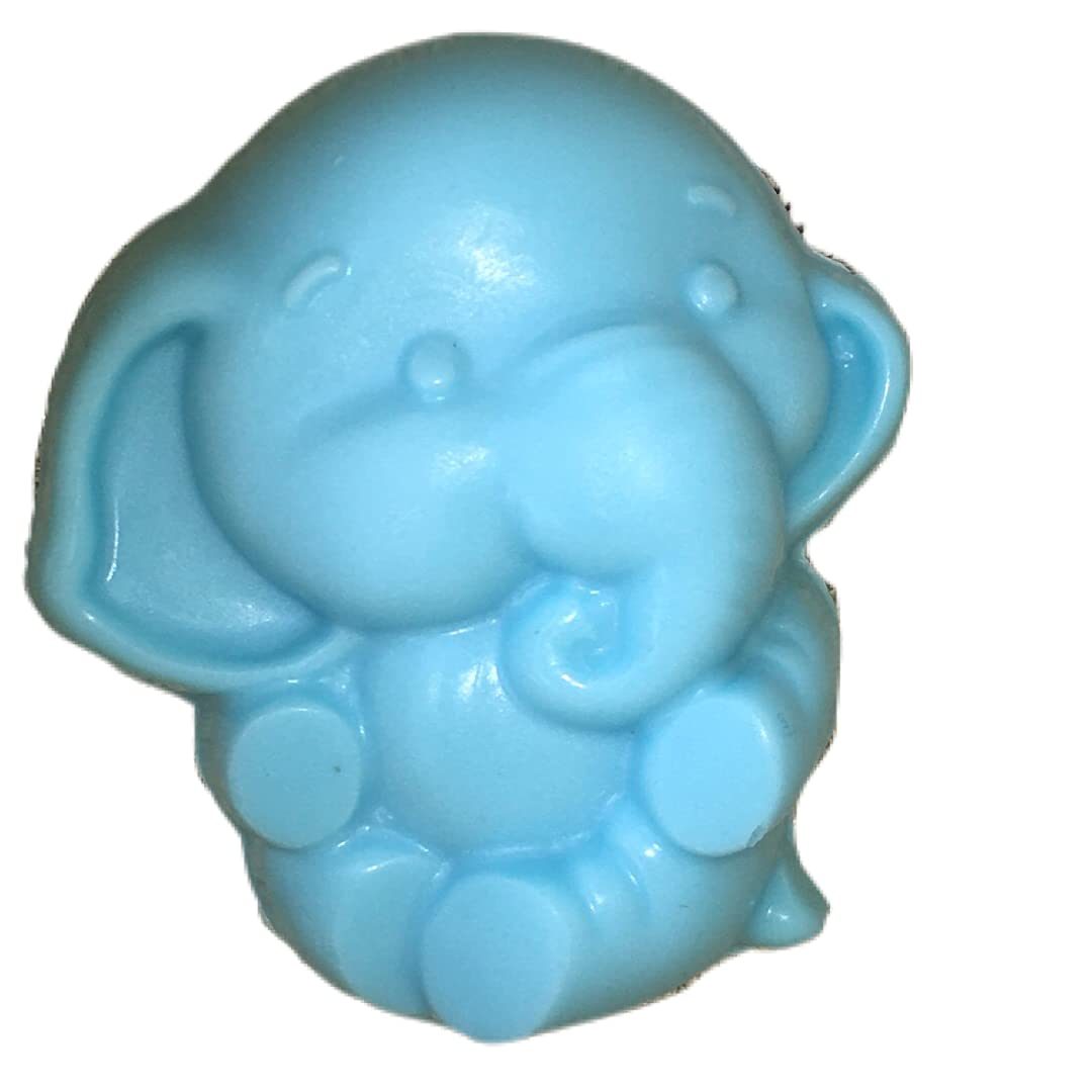 Natural Handmade Baby Elephant Shea Butter Soap - 80g x 2 Pack | Paraben & SLS Free | Nourishing Moisturizing Kids Soap | Perfect for Baby Showers, Birthday Gifts & Gentle Skin Care