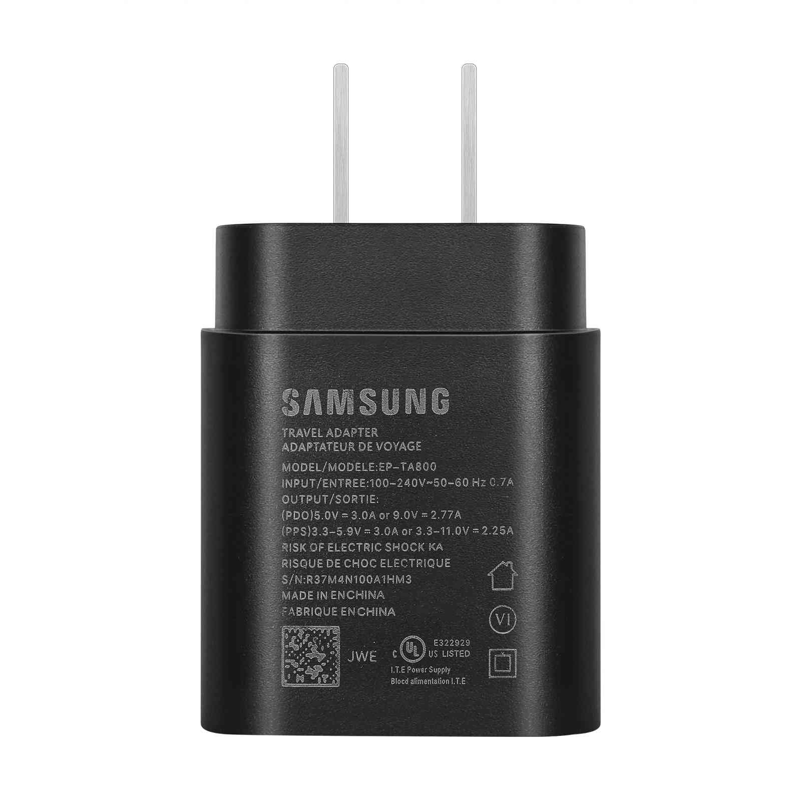 25W Fast Adaptive Wall Charger for Cat S62 Pro - USB C PD Charging & Data Transfer with 4FT (1.2M) UrbanX Cable - Black (US Version with Warranty) | Perfect for Travel, Office & Home Use