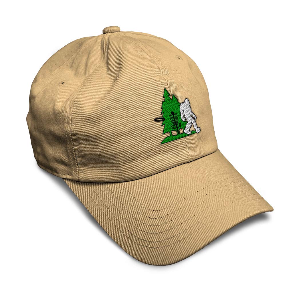Premium Soft Cotton Baseball Cap for Disc Golf, Tree & Yeti Flying Disc - Breathable Outdoor Sport Hat for Men & Women - Perfect for Hiking, Camping & Casual Wear