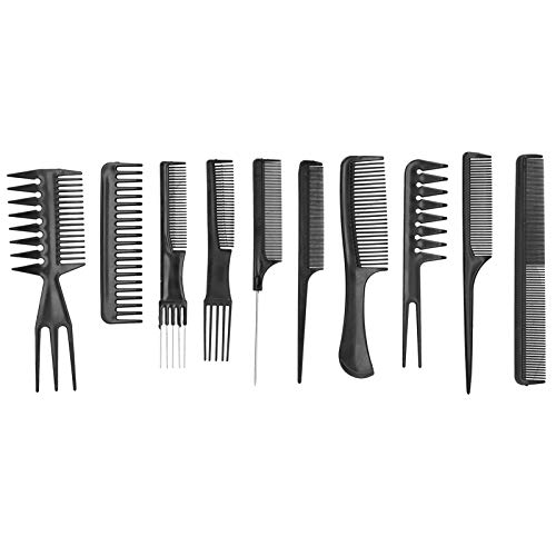 Professional Hair Comb Set - PP Material Styling Tools for Barber Salon, Durable & Stable Hairdressing Combs for Men & Women | Perfect for Home, Salon & Travel Use