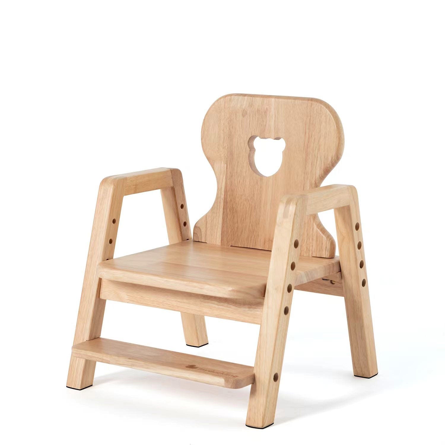 KAYA Solid Wood Adjustable Height Chair - Ergonomic Office & Study Desk Chair for Home, School, and Work - Perfect for Reading, Writing, and Computer Use