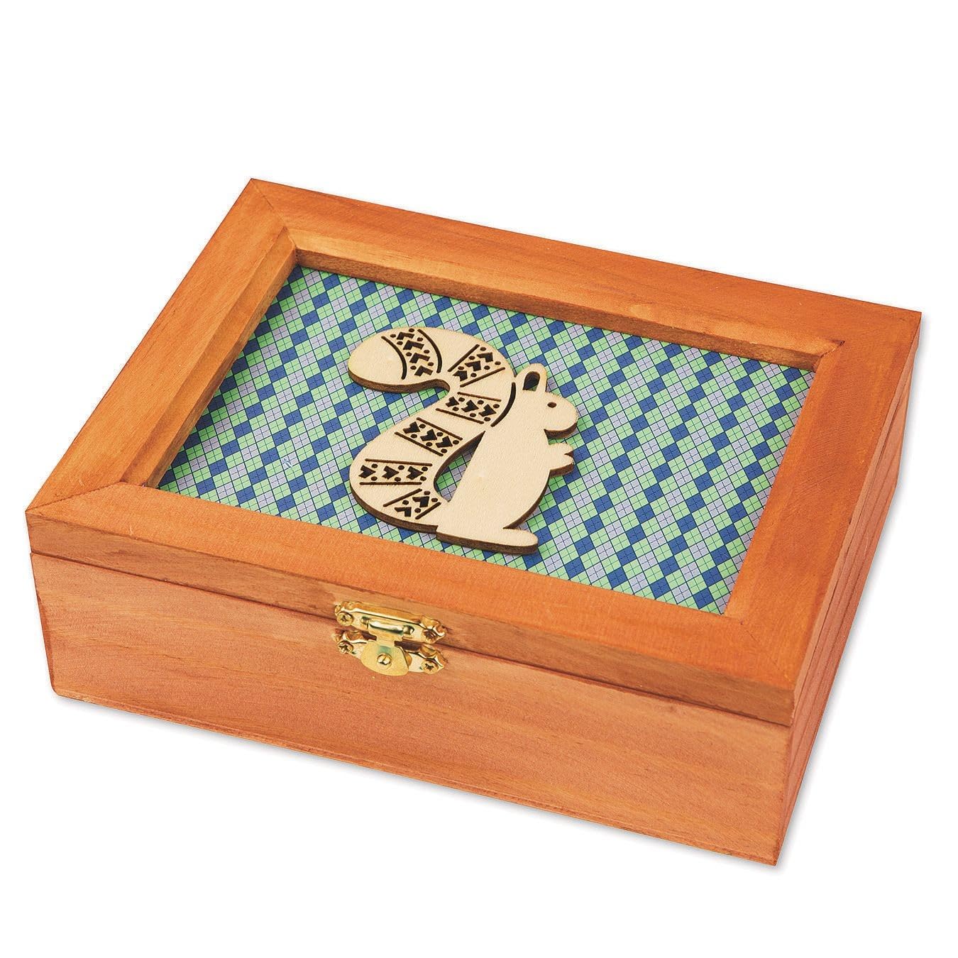 Unfinished Wooden Frame Lid Box - DIY Craft Storage Box for Home Decor, Jewelry Organizer, Gift Packaging - Perfect for Handmade Projects, Wedding Favors, and Keepsakes
