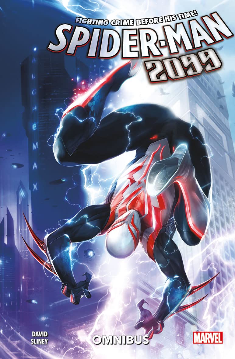 Spider-Man 2099 Omnibus Hardcover Comic Book Collection - Marvel Comics Graphic Novel for Adults & Collectors | Perfect for Superhero Fans, Gift Giving & Home Display