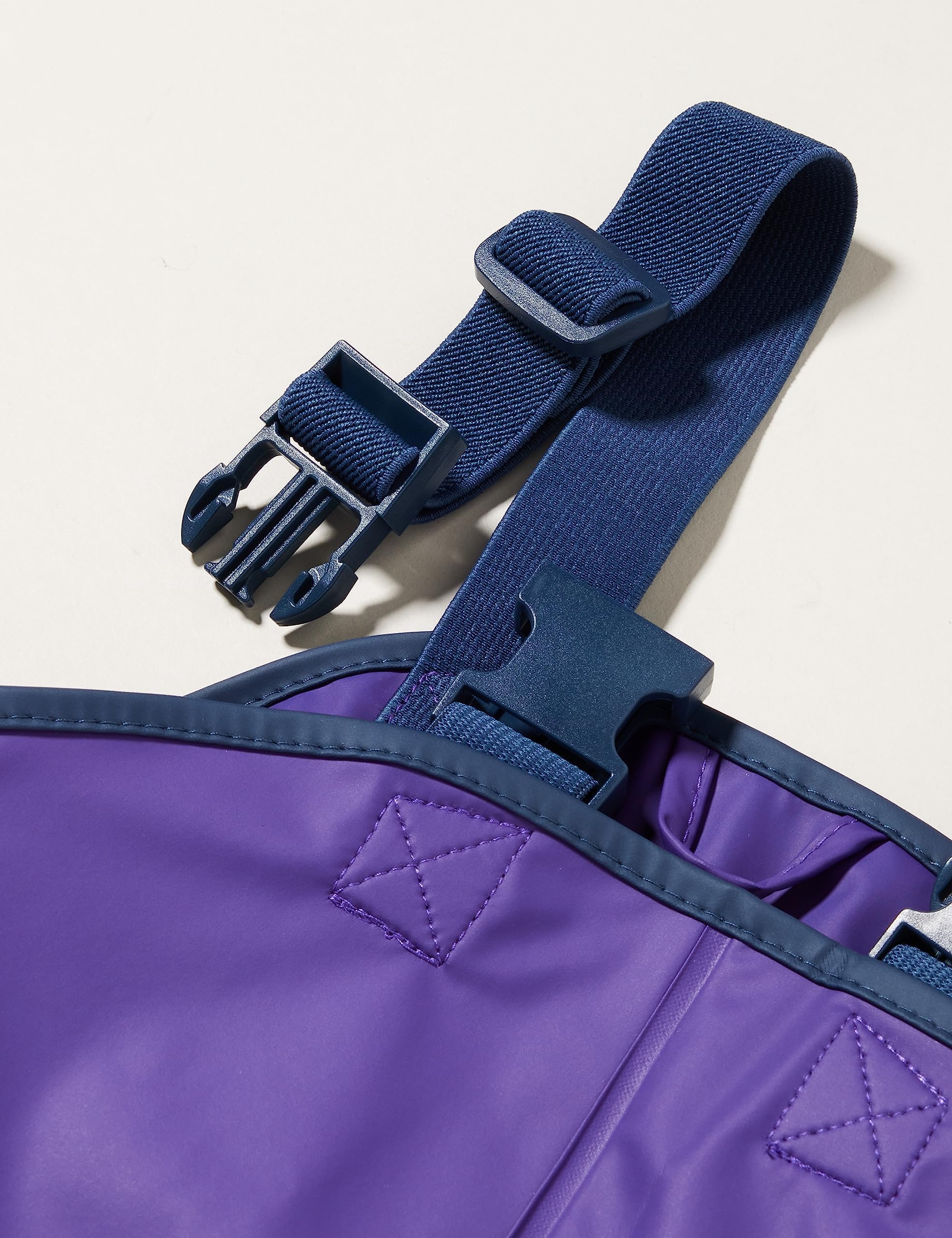 Waterproof Rain Pants for Baby & Kids - Unisex Overalls Dungarees (6-9 Months, Lilac) - Perfect for Outdoor Play, Rainy Days & Nursery School