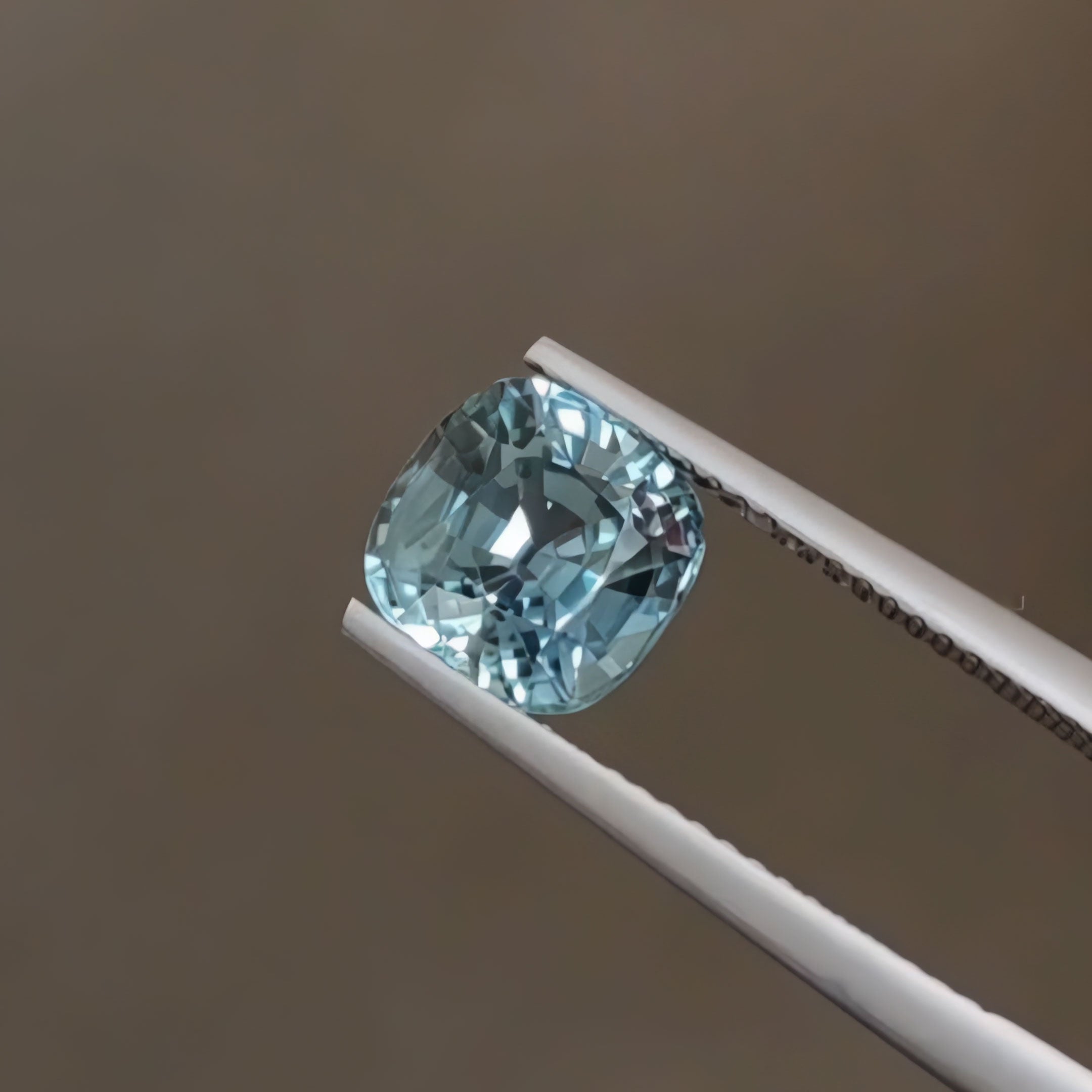 3.22ct Natural Teal Sapphire Cushion Cut Gemstone - Perfect for Engagement Rings & Fine Jewelry Making